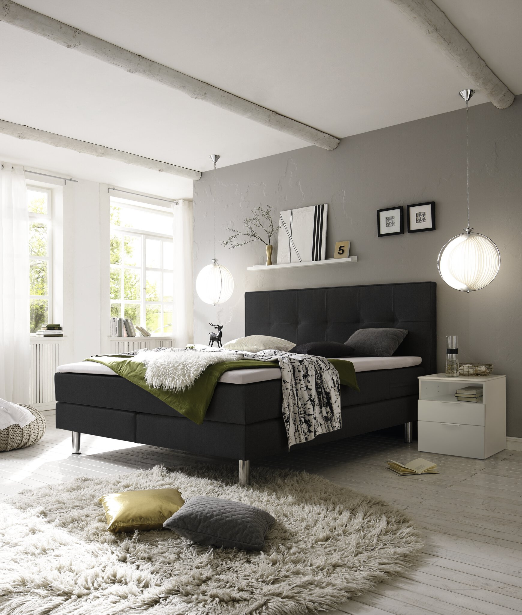 Boxspringbett HASENA FLEUR