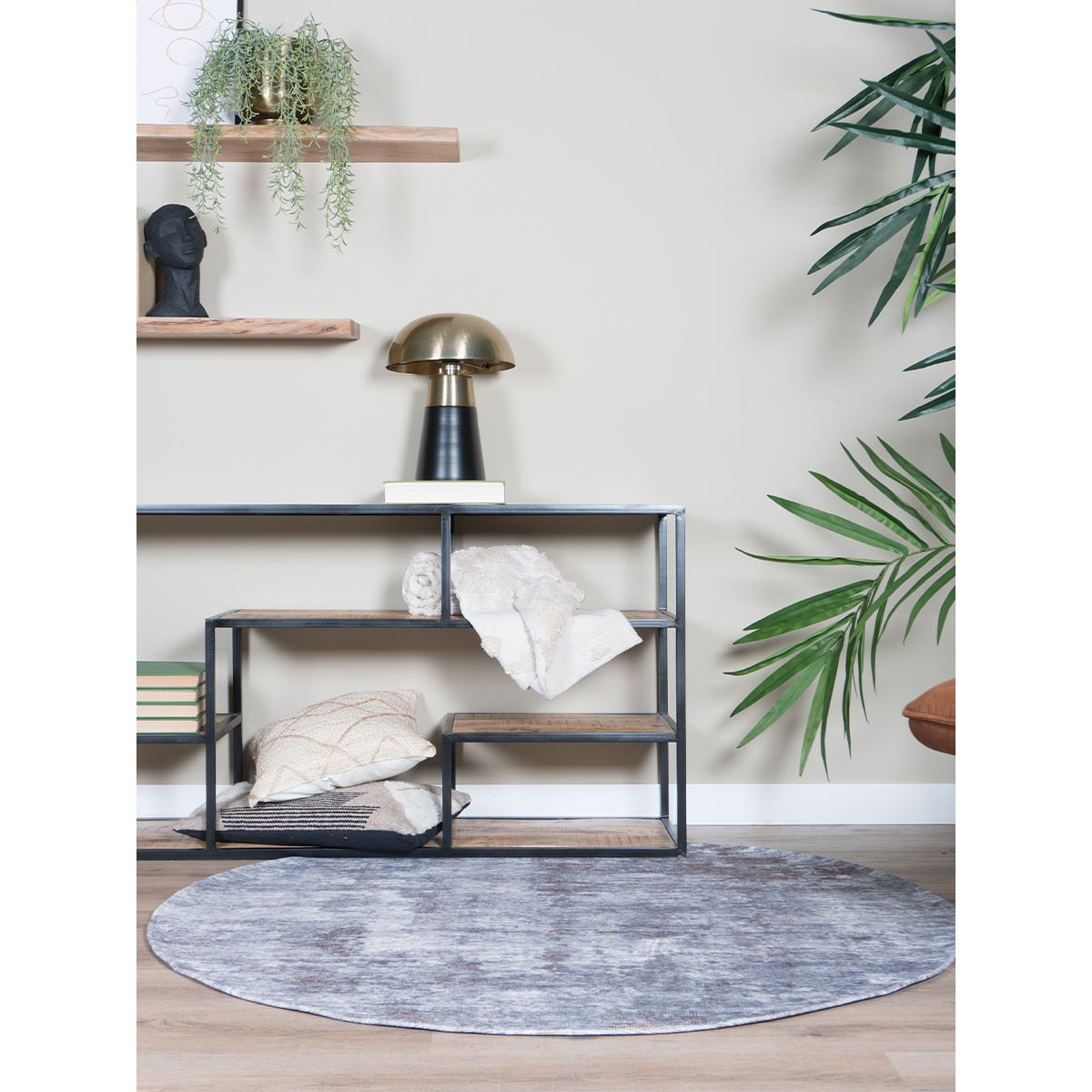 Vloerkleed Yara Gold ø200 cm