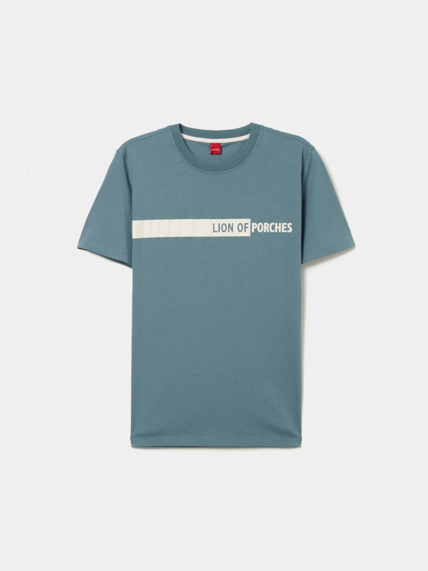 T-shirt de algodão Lion of Porches