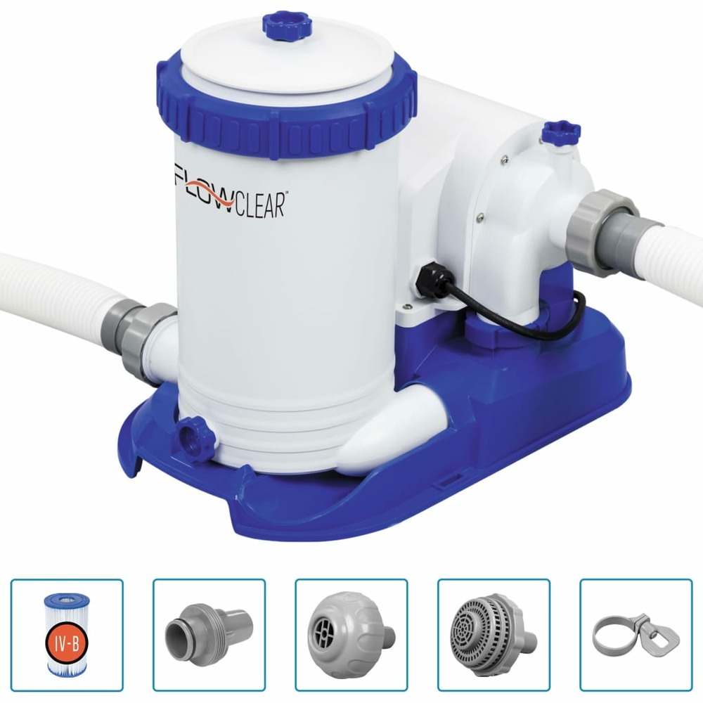 Pompe de filtration de piscine flowclear 9463 l/h