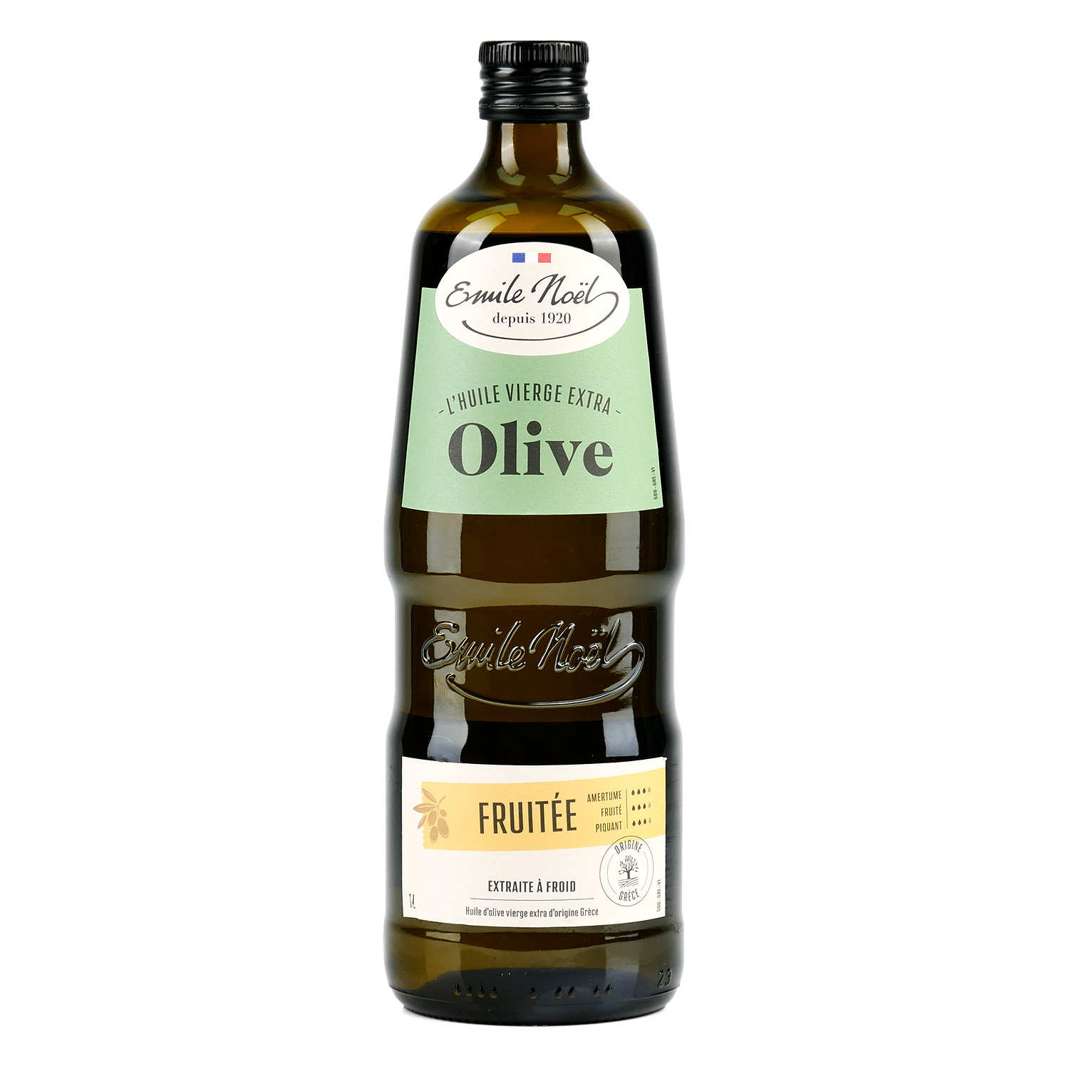 Huile d'olive vierge extra fruitée bio - Emile Noel