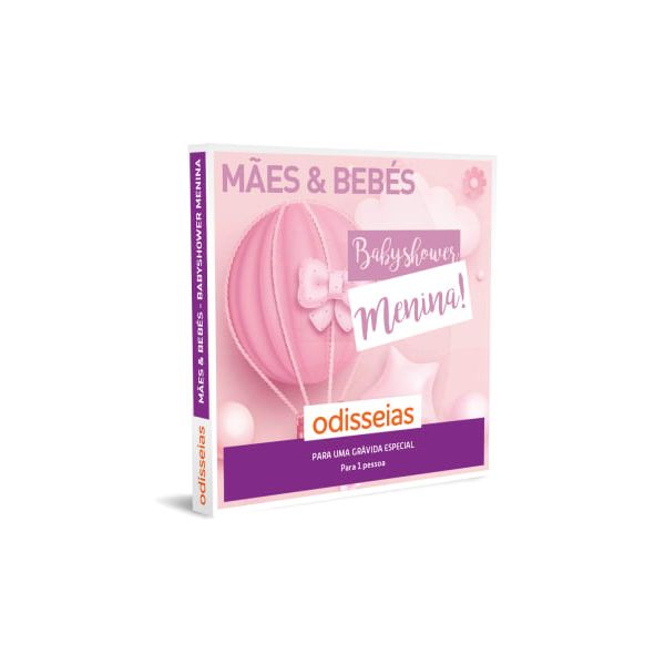 Odisseias Mães & Bebés - Especial Babyshower Menina | 20 Experiências à Escolha