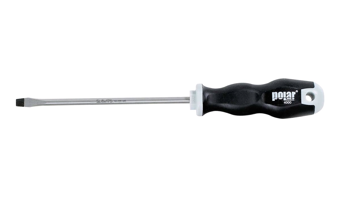 Skruetrækker 8x175 mm Polar Tools