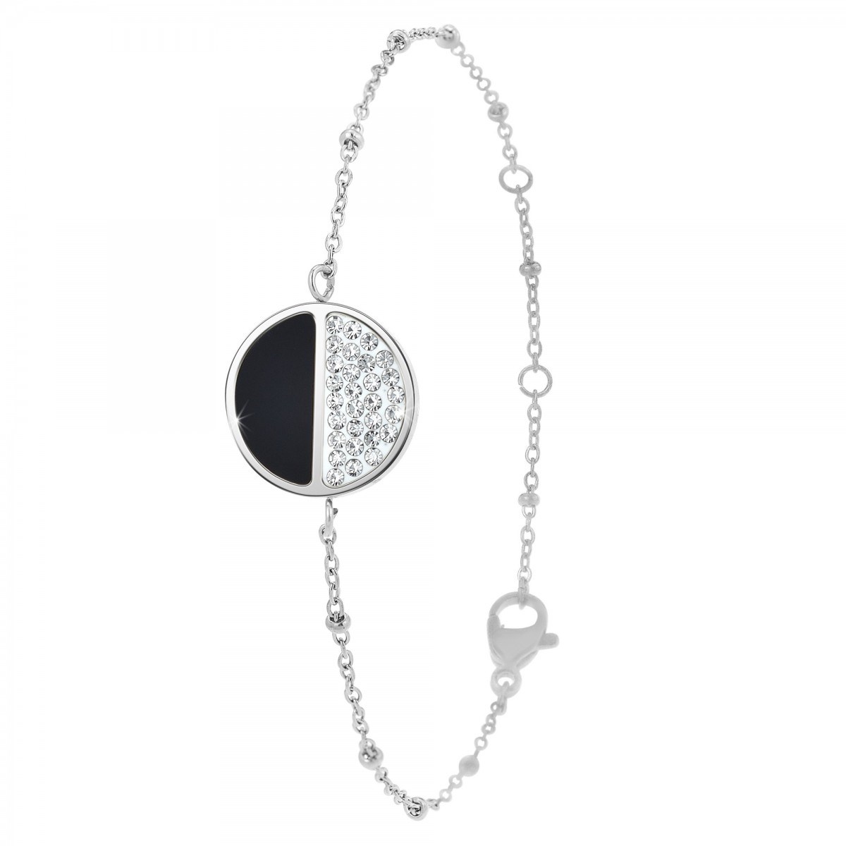 Bracelet en acier inoxydable SC Crystal