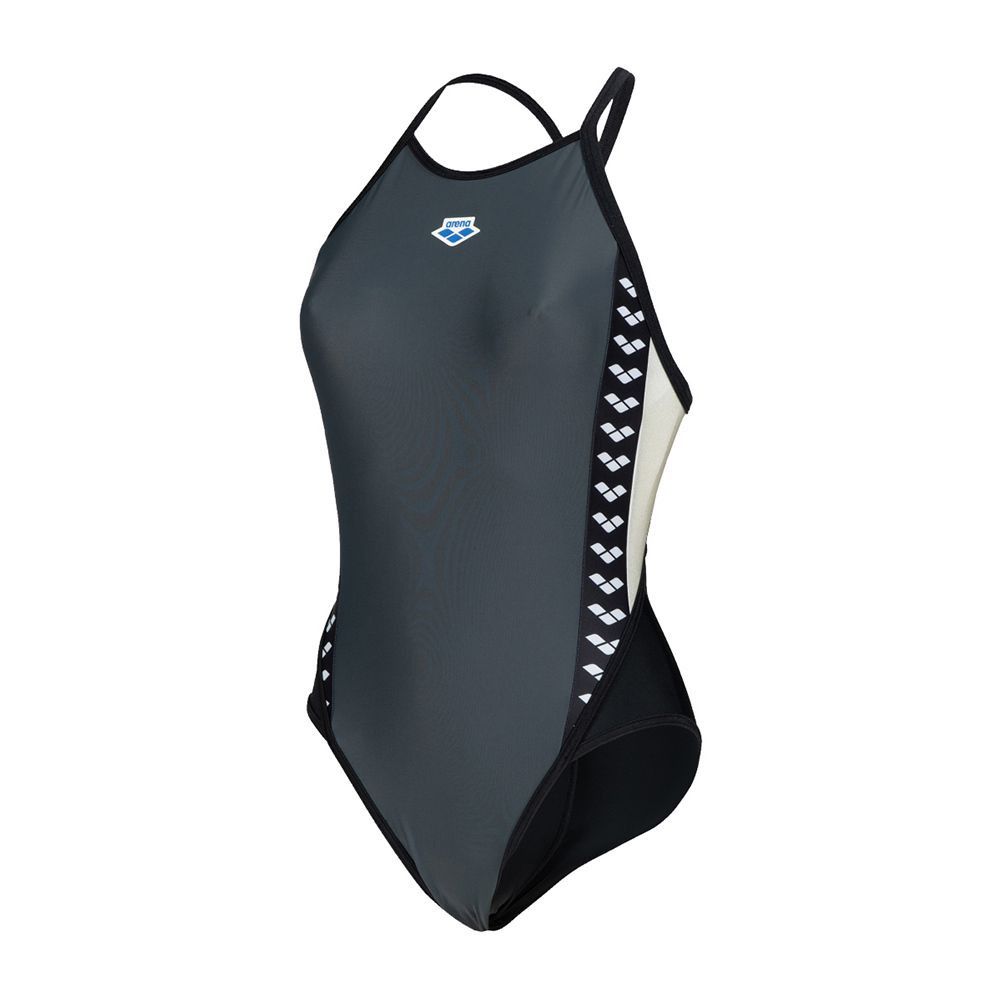 Arena ICONS - Maillot de bain 1 pièce Femme asphalt/black/white/black