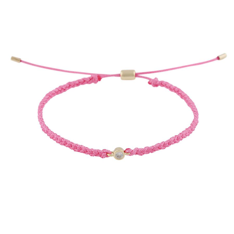 Snö Of Sweden Millie Small Stone Brace Gold/Dark Pink Onesize