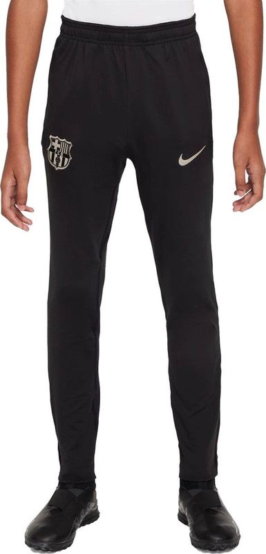 NIKE - fc barcelona ynk df strk pant kpz - Trainingsbroek replica jongens - Zwart