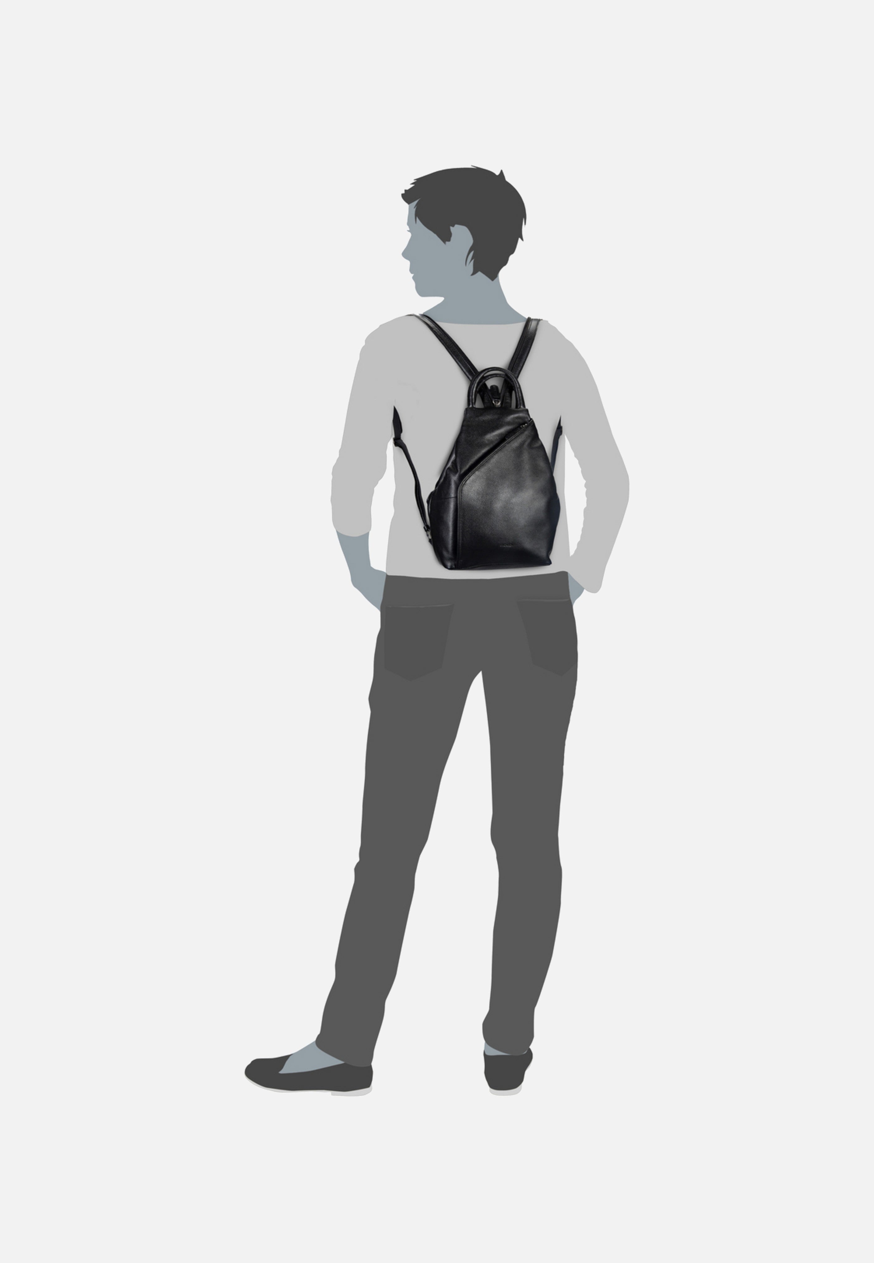 Luis Damen Schwarz - Rucksack