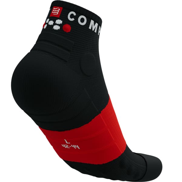 Chaussette running COMPRESSPORT ULTRA TRAIL LOW SOCKS BLACK/RED