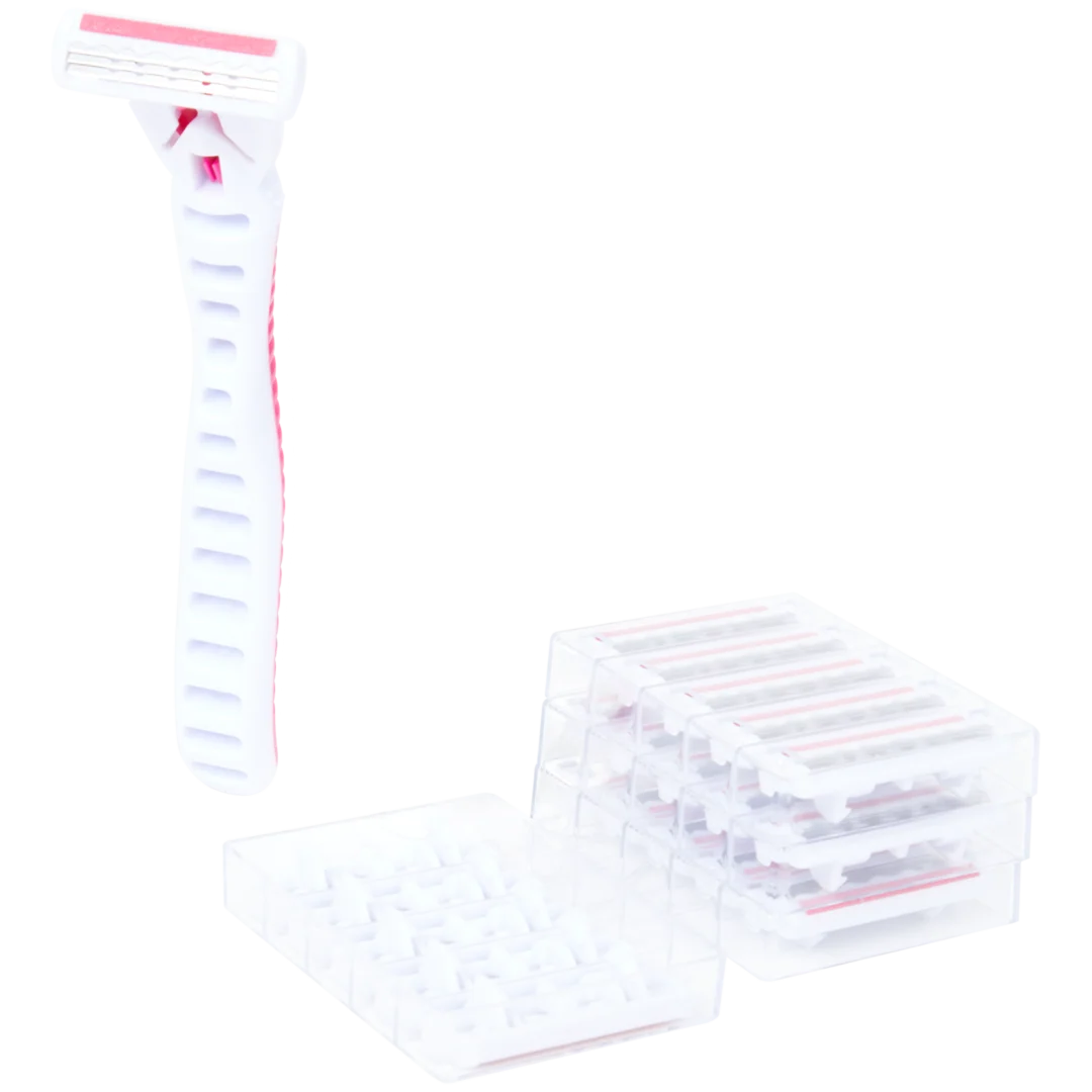 Soft Touch scheermes met extra mesjes 21 stuks