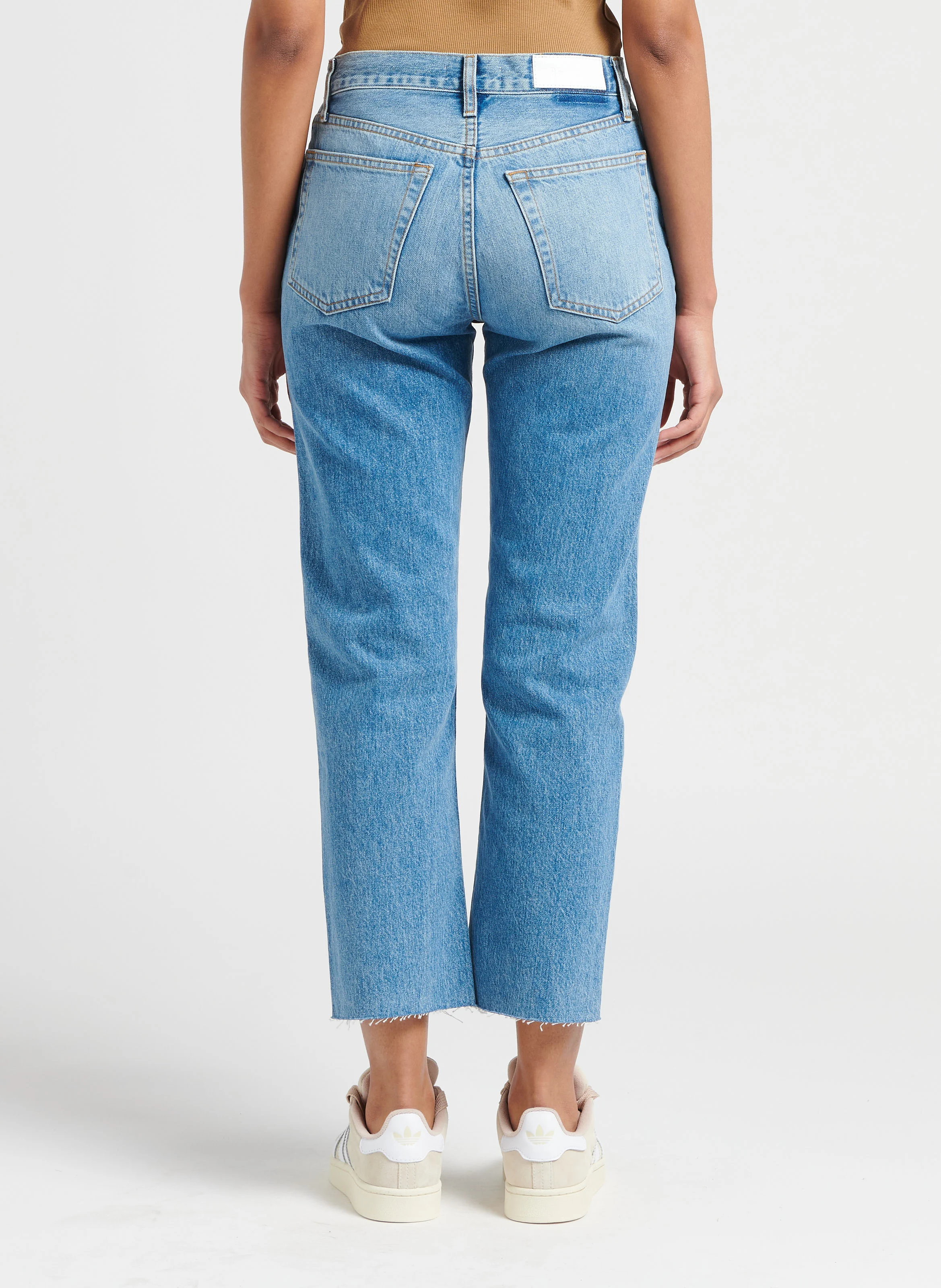 90S LOW SLUNG - Jean boyfriend en coton| Jean Délavé