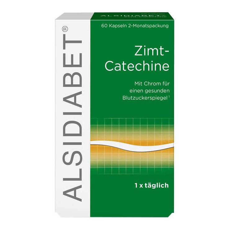 Alsidiabet Zimt Catechine Kapseln, 60 St
