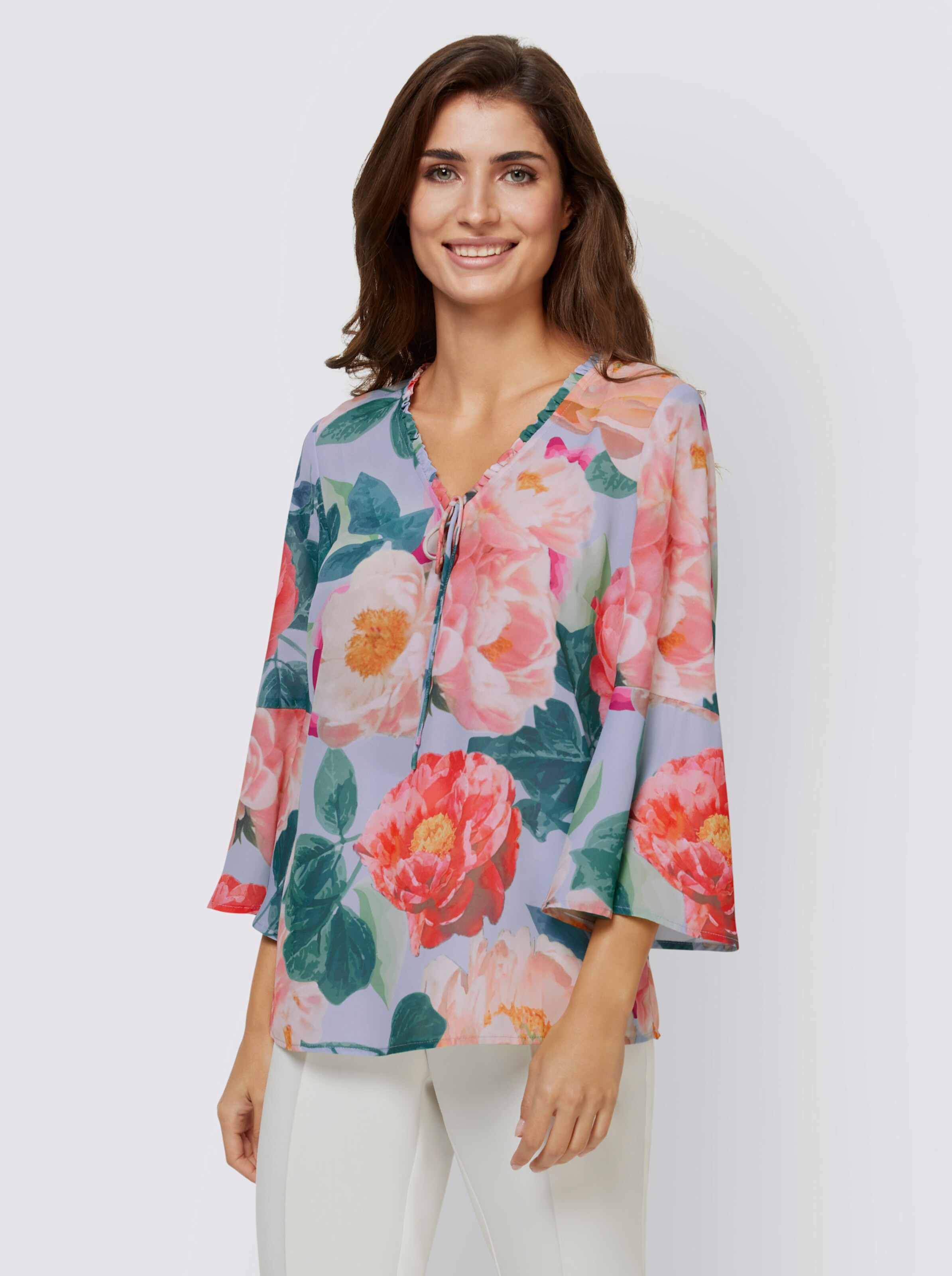 Druckbluse