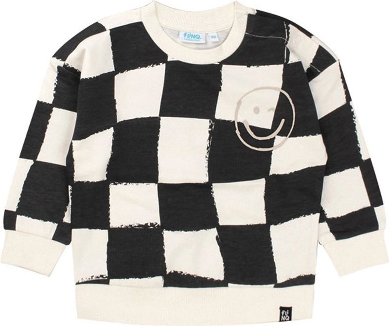 Flinq jongens sweater - Zwart