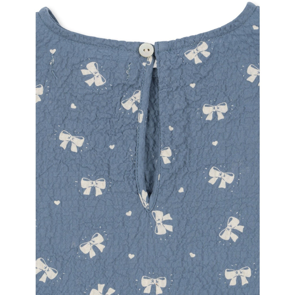 Køb Konges Sløjd Boucle Blue Vida Bluse GOTS