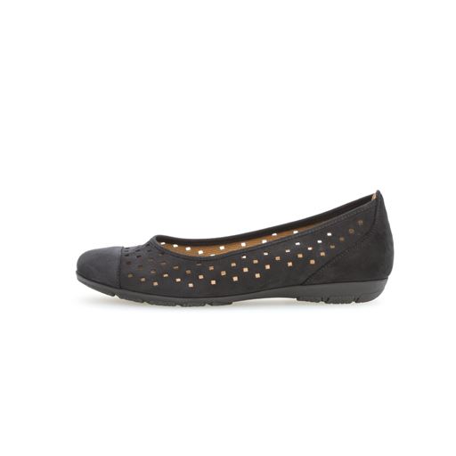 Gabor Nubuck Lavato Ballerinasko, Nightblue, 39