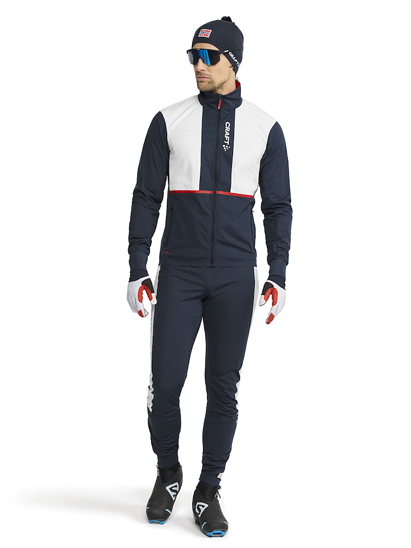 NOR Pro Nordic Race Jacket Herre Blaze/White