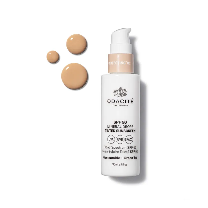 Odacité Mineral Drops Tinted Sunscreen SPF 50 Flex-Perfecting™ - 30ml | 02