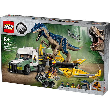 LEGO Jurassic World Dinosaurmissioner: Allosaurus-transportvogn 76966