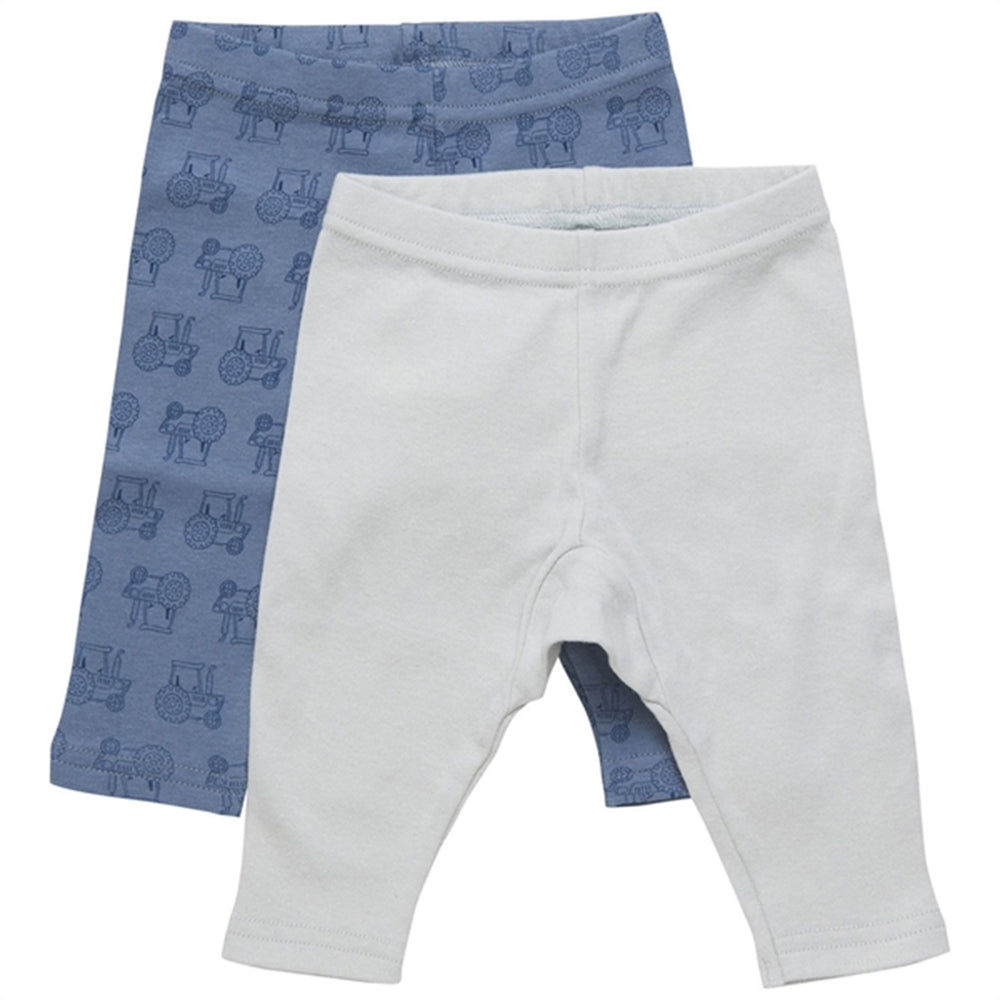 Leggings AOP Print 2-pak Blue Mirage