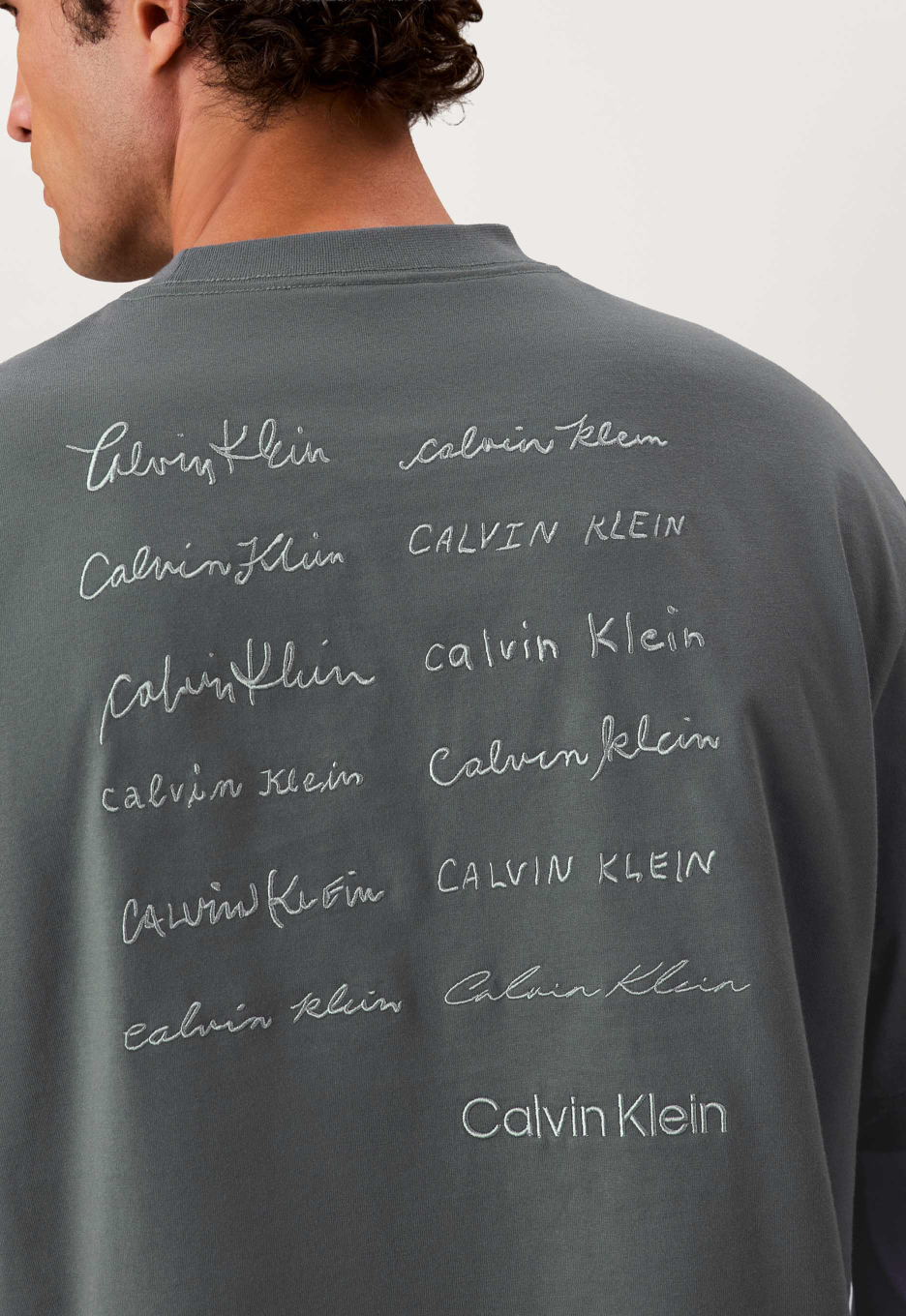 Calvin Klein Script Logo Graphic T-shirt