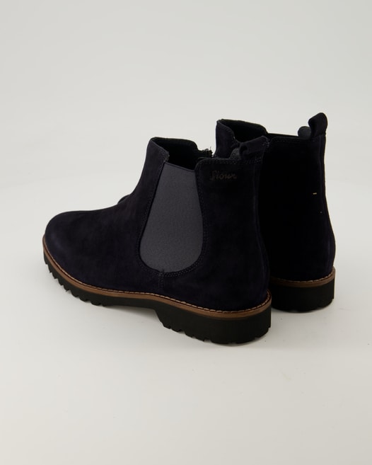 Sioux Meredith-701-H Chelsea Boots in Blau