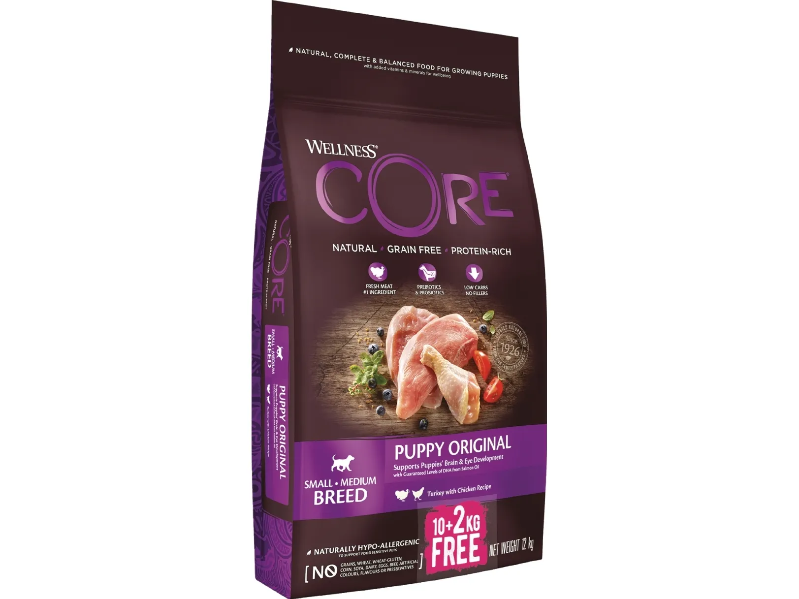 [OUTLET] - CORE Puppy Original Small/Medium 10 kg  2kg free