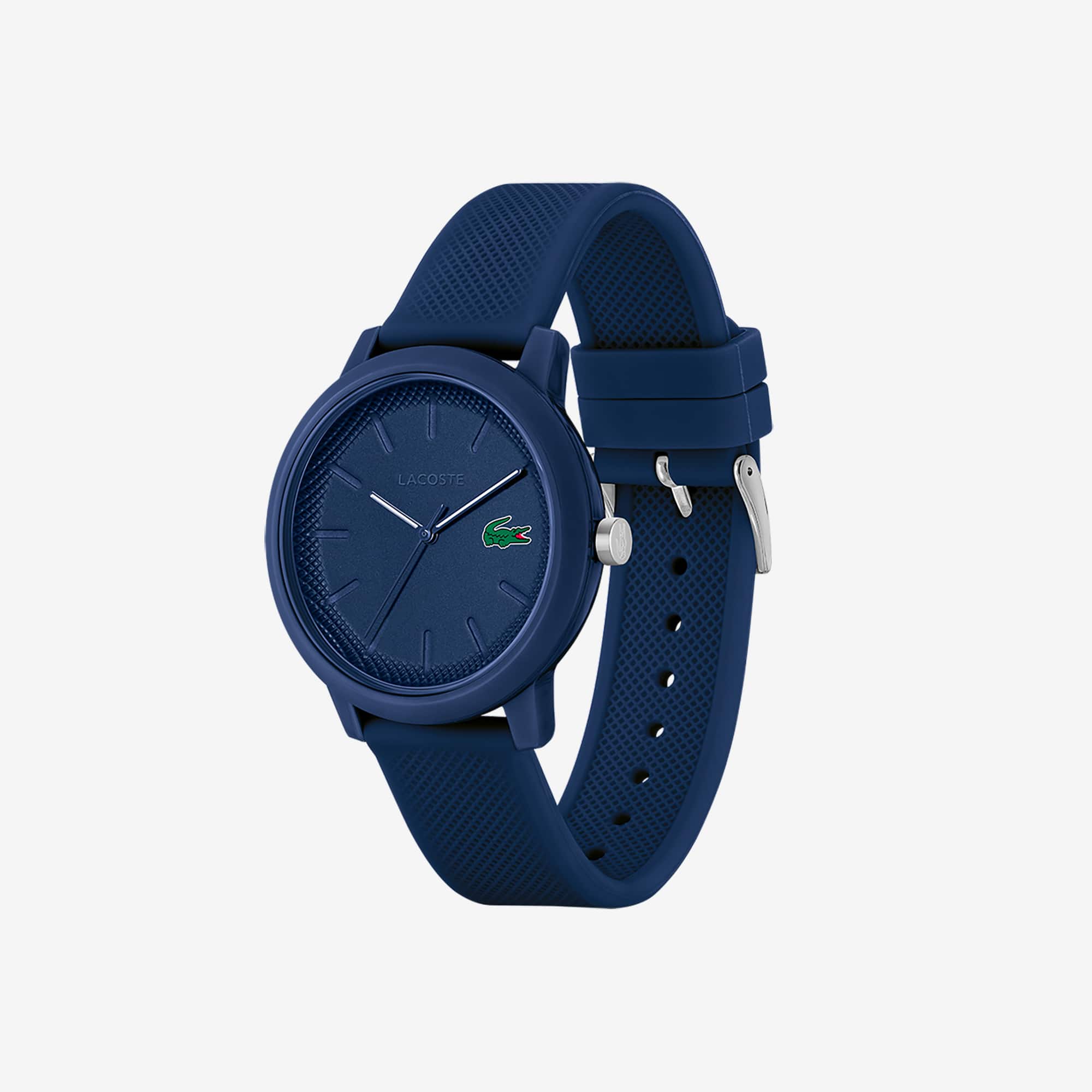 Montre homme Lacoste.12.12 avec bracelet en silicone bleu Montres - Blanc - Lacoste - Homme