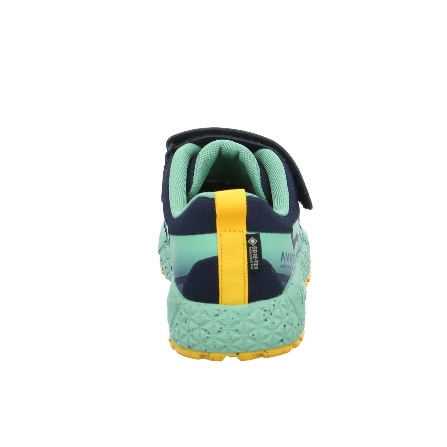PRIMIGI Jungen-Halbschuh Klett Blau Leder  Sneaker