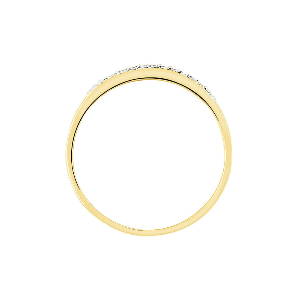 Bague Arslane Or Jaune Diamant