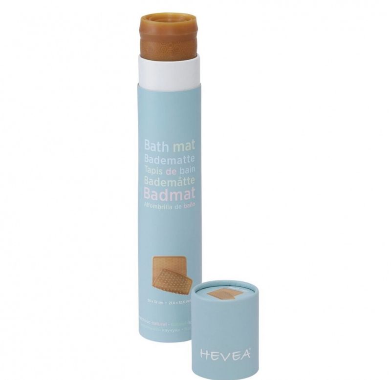 Hevea Naturgummi Sklisikker Badematte, Natur