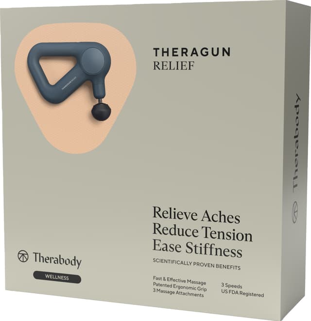 Theragun Relief massagepistol fra Therabody (navy)