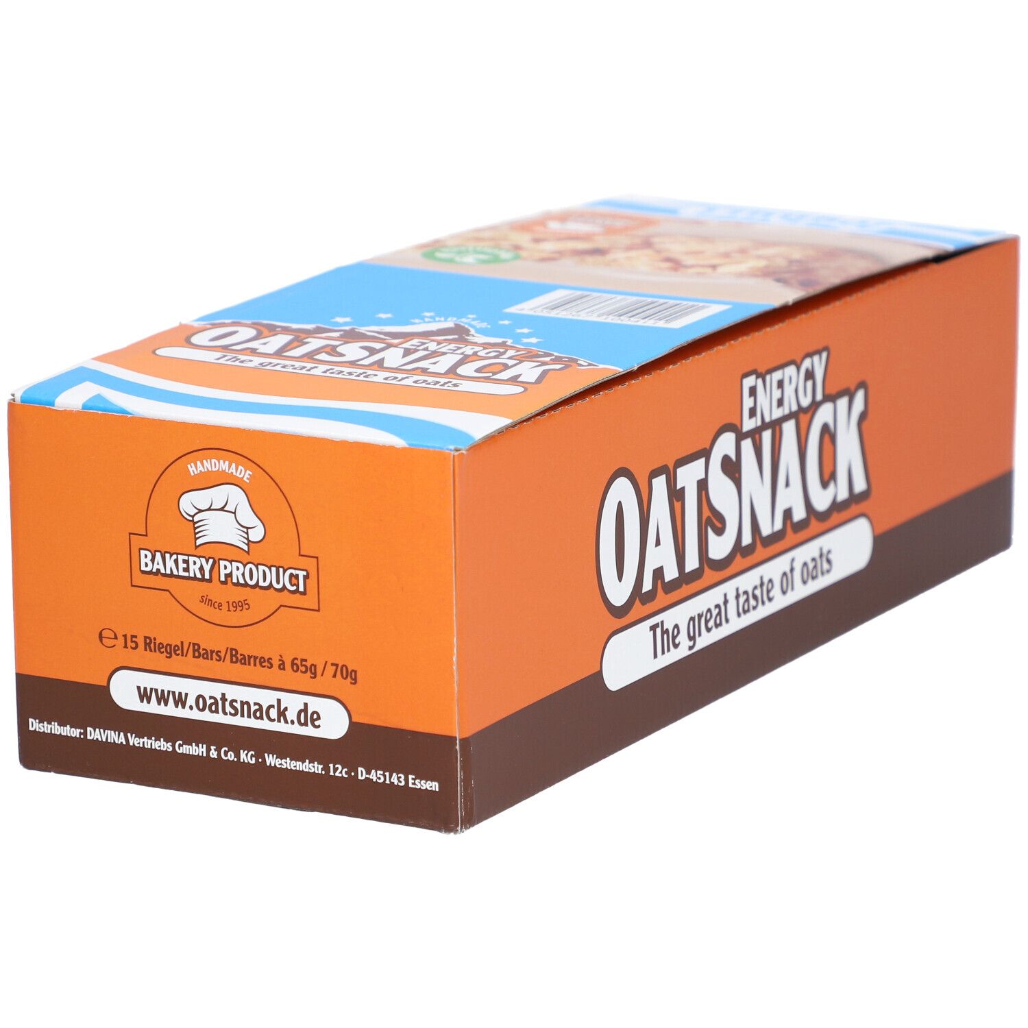 OatSnack Energy Riegel Joghurt