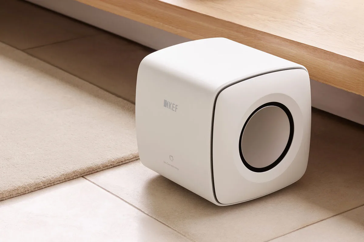 KEF KC 62 Blanc mat Caissons de basses