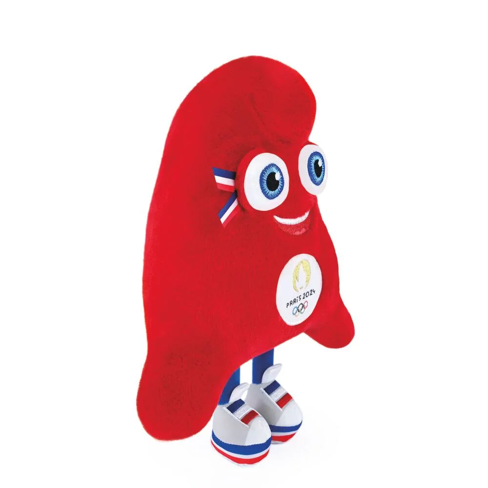 PELUCHE MASCOTTE LES PHRYGES - OLY 25 CM - PARIS 2024