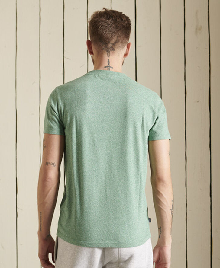 Superdry VINTAGE LOGO EMB TEE Bright green grit