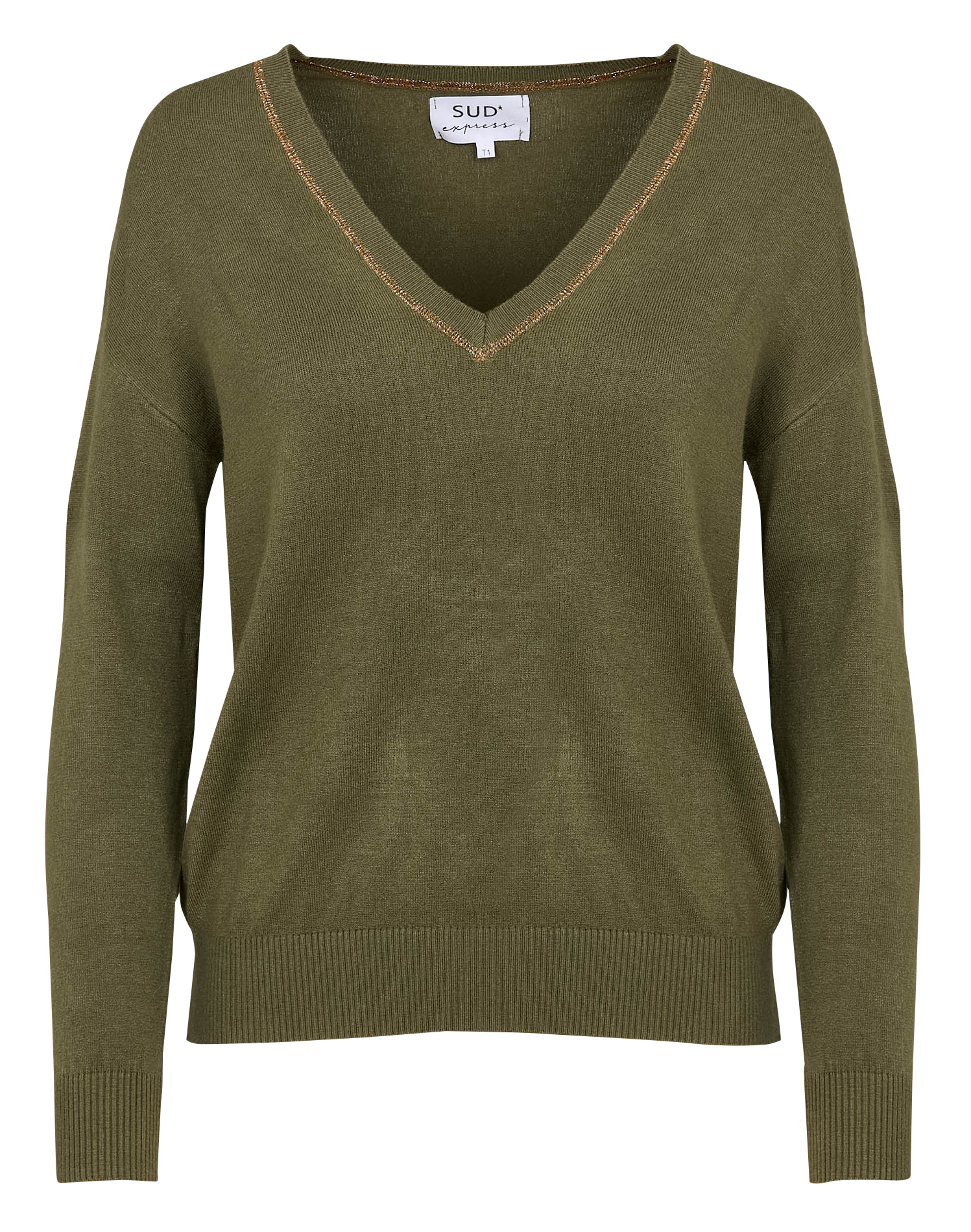 MARSENANO - Pull ample col v | Vert