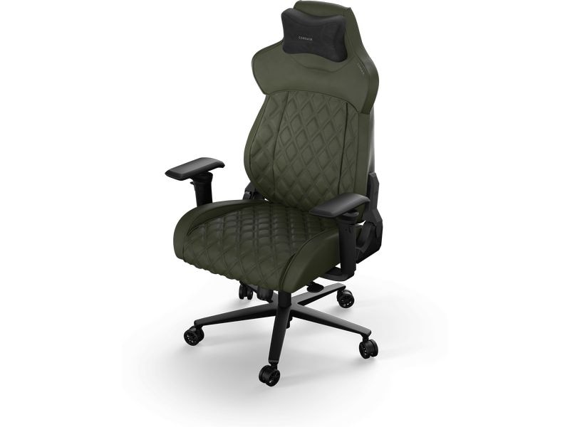 Corsair Gaming-Stuhl TC500 Luxe Sherwood Ergonomischer Racing-Gaming-Stuhl mit einer Belastbarkeit von bis zu 120 kg
