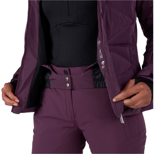 Veste de ski ROSSIGNOL W STACI PEARLY JKT MULBERRY
