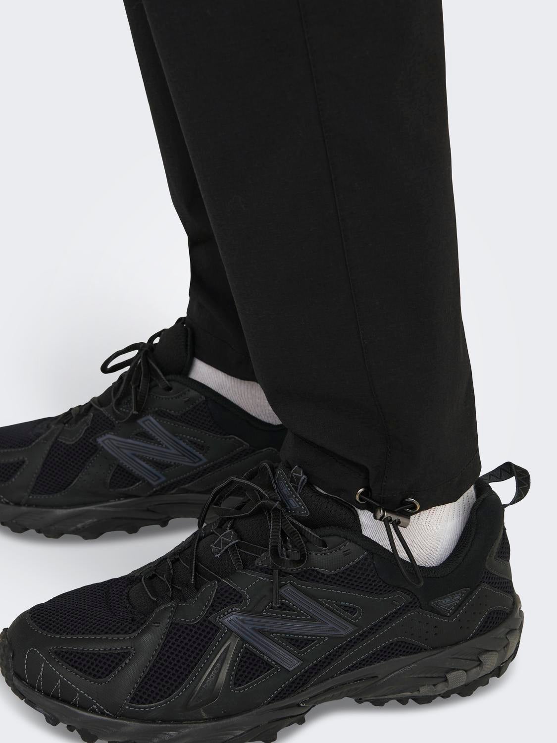 ONSCOMMON Slim Fit Cargo-Hose Black