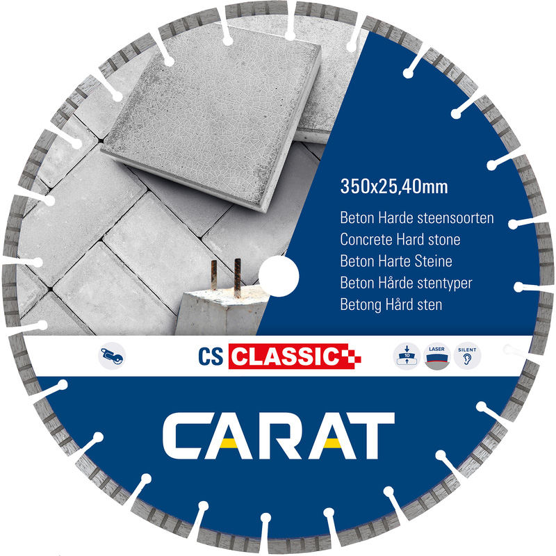 Carat diamantzaag beton cs classic Ø350x20,00mm