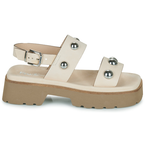 Fru.it - 7935-087-GOMMA-TEXARO-YARROW Beige / Plateado