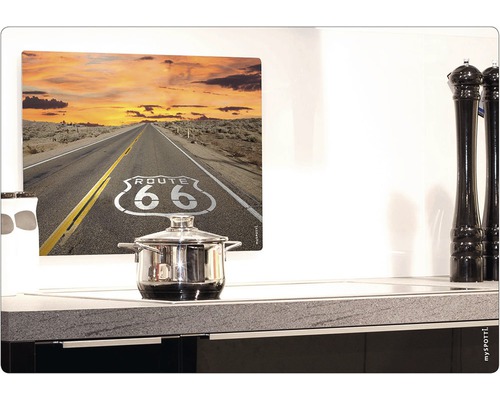 mySPOTTI pop Route 66 keukenachterwand, 59x41 cm