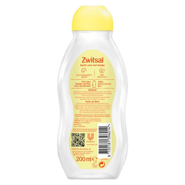 Zwitsal Baby Badolie 200 ML