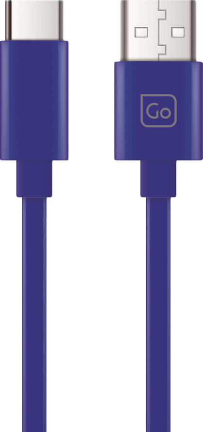 Go Travel USB-C Connector Cable 2M Purple