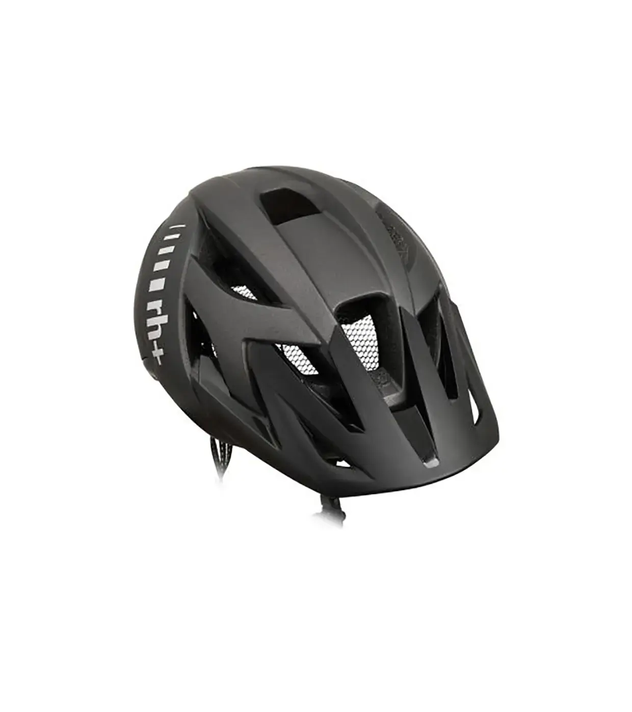 RH+ 3in1 Fietshelm Mat Zwart