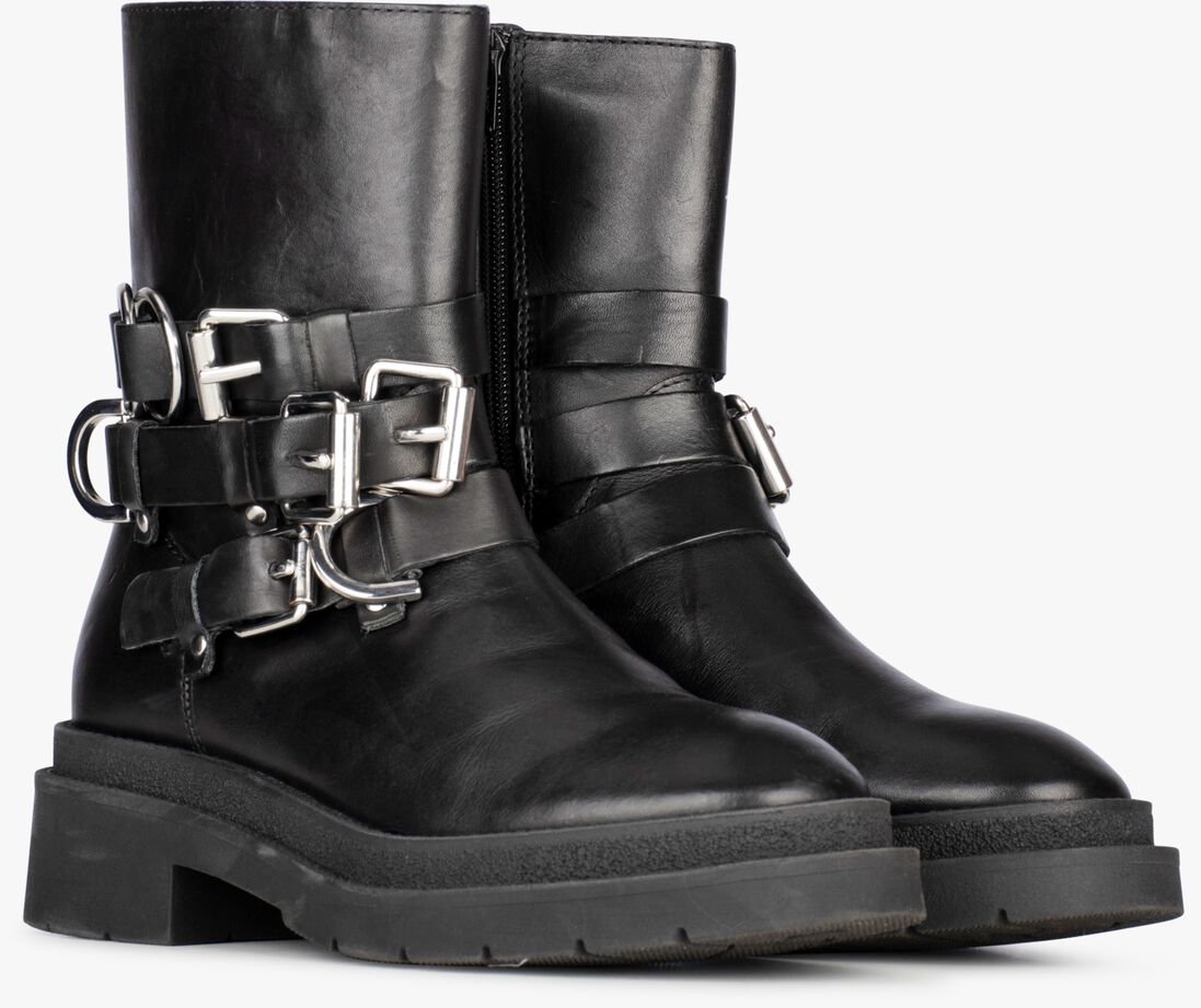 PS POELMAN zwarte ps poelman enkelboots bennie
