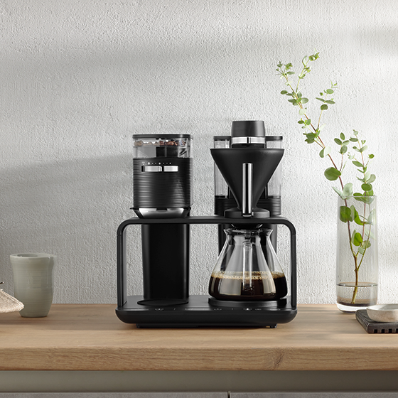EPOS®|Filterkaffeemaschine Schwarz-Chrom
