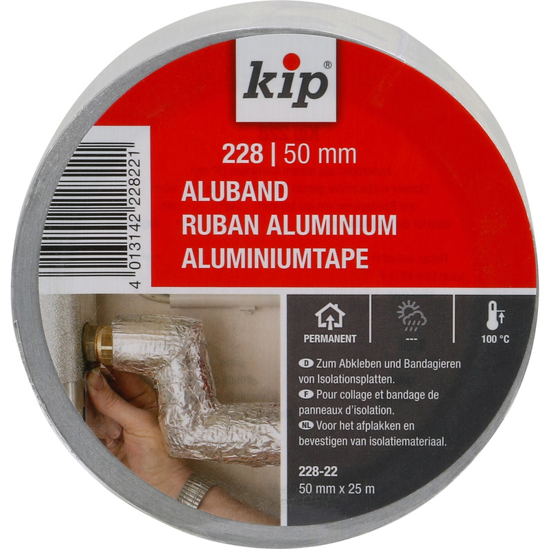 Kip 228 aluminiumtape 48mmx25m