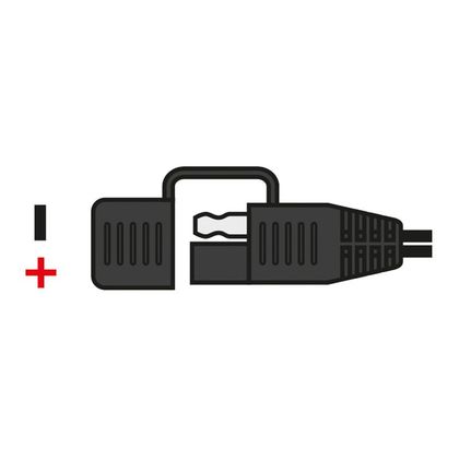 Chargeur Oxford Câble 12V Type SAE (0.5m) pour prise allume cigare 12v Universel - Noir